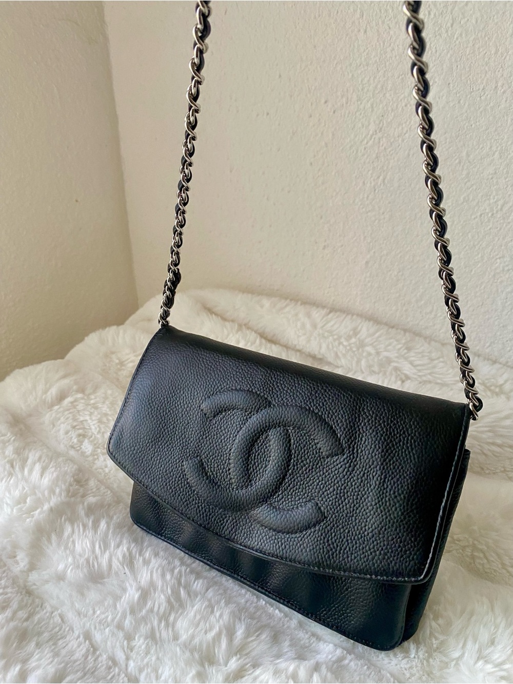 ❤️ CHANEL Caviar Timeless CC Wallet on Chain - Picture 3 of 17